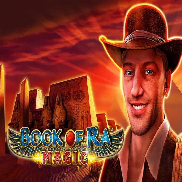 Try Book of Ra Magic slot by Greentube on happy-kasino.fi – logo image