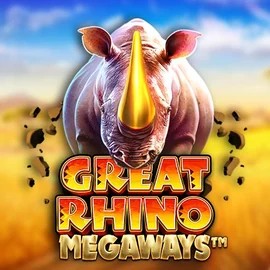 Great Rhino Megaways game by Pragmatic Play – logo hosted on Happy Casino