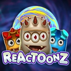 Reactoonz slot icon by Play'n GO, available at Happy Casino
