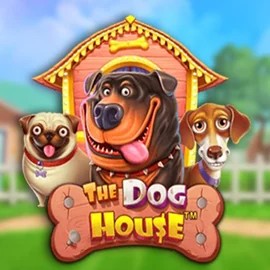 Official Slots logo: The Dog House by Pragmatic Play at Happy Casino
